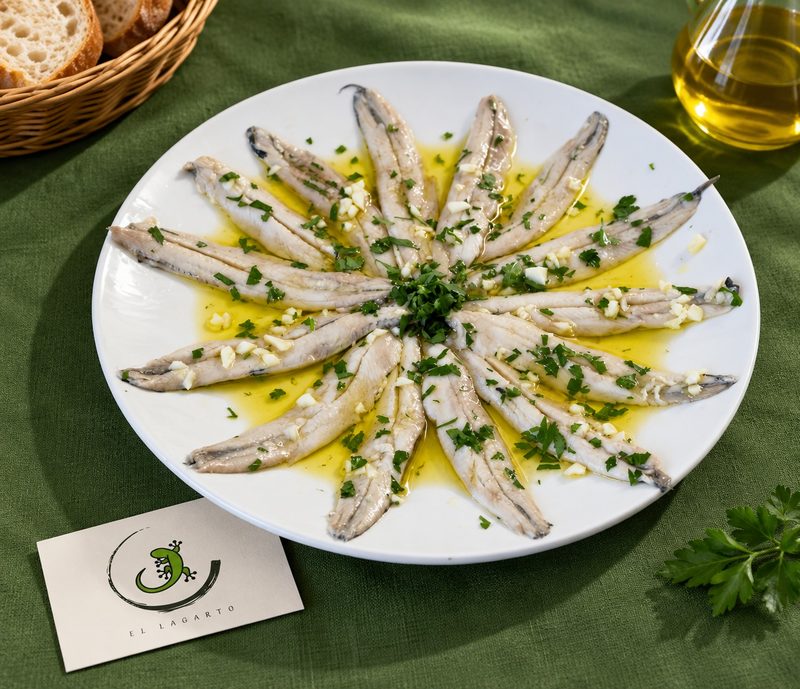 El Rincón del Lagarto — Tapas — Boquerones en Vinagre